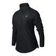 New Balance Sport Spacedye Half Zip, Women, Black, XS