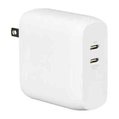 Belkin BOOST CHARGE Dual USB Type-C PD GaN 68W Wall Charger WCH003DQWH