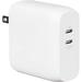 Belkin BOOST CHARGE Dual USB Type-C PD GaN 68W Wall Charger WCH003DQWH