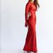 Free People Dresses | Free People Audrey Midi Dress | Color: Red | Size: 4