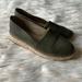 Anthropologie Shoes | Anthropologie Farylrobin Perforated Espadrille | Color: Green/Tan | Size: 9