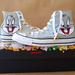 Converse Shoes | Bugs Bunny Looney Tunes Converse High Tops Unisex | Color: Gray/White | Size: 6