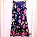 Ralph Lauren Dresses | Lauren Ralph Lauren Floral Printed Dress Size 6 | Color: Blue/Pink | Size: 6