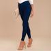 Free People Jeans | Free People Easy Goes It Skinny Jean Jegging 24 | Color: Blue | Size: 24