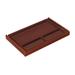 Winston Porter Nabil L-Shape Wood Reception Desk Wood in Brown/Red | 42 H x 72 W x 36 D in | Wayfair E5426F4D81834CBB9857AF04F089CB17