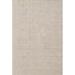 White 84 x 60 x 0.35 in Indoor Area Rug - Everly Quinn Geometric Beige Area Rug Polyester/Wool | 84 H x 60 W x 0.35 D in | Wayfair