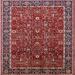 Red 72 x 0.35 in Indoor Area Rug - Bungalow Rose Oriental Area Rug Polyester/Wool | 72 H x 0.35 D in | Wayfair 599828CD48A64C7E9ACF06A14A3F07FE