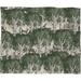 Loon Peak® Buckhorn Secret Forest Plush Throw Microfiber/Fleece/Microfiber/Fleece in White | 60 H x 50 W in | Wayfair BNGL3624 29859910
