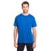 CORE365 CE111 Adult Fusion ChromaSoft Performance T-Shirt in True Royal Blue size Medium | Polyester