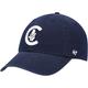 Men's '47 Navy Chicago Cubs C Bear Logo Cooperstown Collection Clean Up Adjustable Hat
