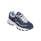 Women's The D'Lites Life Saver Sneaker by Skechers in Navy Medium (Size 12 M)