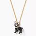 Kate Spade Jewelry | Kate Spade Ma Cherie Antoine Dog Necklace | Color: Black/White | Size: Os