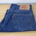 Levi's Jeans | Levi's 501 Original Fit 36 (34 X 27) Men's Denim Jeans Hemmed Medium Wash | Color: Blue | Size: 36