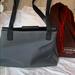 Coach Bags | Big Sale Classic Coach Material And Leather Purse! | Color: Black/Gray | Size: Medium/Large