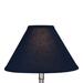 Fenchel Shades 7.75" H x 12" W Linen Empire Lamp Shade (Spider) Linen in Blue | 7.75 H x 12 W x 12 D in | Wayfair 4-12-8-W-L-NAV