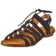 El Naturalista Damen N5069 Wakataua Peeptoe Sandalen Schwarz 37 EU