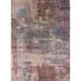 Blue/Brown 72 x 48 x 0.35 in Indoor Area Rug - Bungalow Rose Abstract Brown/Blue Area Rug Polyester/Wool | 72 H x 48 W x 0.35 D in | Wayfair