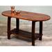 Millwood Pines Bryker Woods Solid Wood Coffee Table w/ Storage Wood in Red | 21 H x 40 W x 20 D in | Wayfair 12AFA663ED7B4F4081E644843A74DF8C