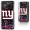 New York Giants Galaxy Clear Case with Confetti Design