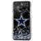 Dallas Cowboys Galaxy Clear Case with Confetti Design