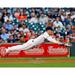 Alex Bregman Houston Astros Unsigned Diving Catch Photograph