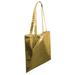 Liberty Bags FT003M Easy Print Metallic Tote Bag in Gold | Polyesterpropylene FT003, LBFT003