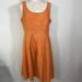 Nine West Dresses | **New** Nine West Textured Orange Dress | Color: Orange | Size: 16