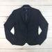 J. Crew Jackets & Coats | J. Crew Pinstriped Wool Suiting Blazer Jacket | Color: Blue | Size: 0