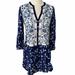 Anthropologie Tops | Anthropologie Tiny Semele Embroidered Tunic Dress | Color: Blue/White | Size: Xsp