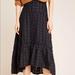 Anthropologie Skirts | Anthropologie - Merida Textured Flounced Skirt Nwt | Color: Black | Size: 2