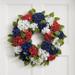 Americana Wreath - 26" dia. - Grandin Road