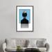 East Urban Home Little Prince Afropick by Manasseh Johnson - Print Canvas/Metal in Black/Blue/White | 48 H x 32 W x 1.5 D in | Wayfair