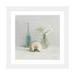 East Urban Home Light White Flower Spa by Danhui Nai - Painting Print Paper in Blue/Brown/Green | 24 H x 24 W in | Wayfair