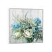 East Urban Home Natural Elegance Crop by Danhui Nai - Painting Print Canvas in Blue/Gray/Green | 26 H x 26 W x 1.5 D in | Wayfair