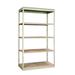 Hallowell Rivetwell Single Rivet Boltless 5 Shelf Shelving Unit Starter Wire/Metal in Brown | 48 W x 12 D in | Wayfair SRS481284-5SP