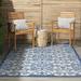 Blue 63 x 0.25 in Indoor/Outdoor Area Rug - Andover Mills™ Miraloma Abstract Gray/Indoor/Outdoor Area Rug | 63 W x 0.25 D in | Wayfair