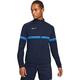 Nike, Dri-Fit Academy 21, Trainingsjacke, Obsidian / Weiss / Königsblau / Weiss, L