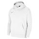 Nike Unisex-Child Y Nk FLC Park20 Po Hoodie Hooded Sweatshirt ,Weiß/Wolfsgrau, 8-9 Jahre