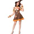 SOIMISS 1 Set Scarecrow Dress Witch Costume for Women E Girl Clothes Halloween Scarecrow Costume Scarecrow Witch Costume Halloween Costumes Women Witch Decor Stage Costume Patch Polyester