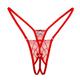 ANGE DÉCHU Sheer Lingerie Panties See Through Lingerie Thong G String Sexy Erotic Lingerie Gift for her - red - M