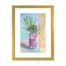 East Urban Home Seltzer Still Life 1 by Heather Perry - Print Paper/Metal in Blue/Indigo/Pink | 32 H x 24 W x 1 D in | Wayfair