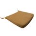 Gracie Oaks Patio Dining Chair Seat Cushion Polyester in Brown | 3 H x 21 W x 20 D in | Wayfair 6032047919E44F3D99ADCE33D2D69832