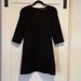 Zara Dresses | Black 3/4 Sleeve Zara Dress | Color: Black | Size: S