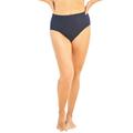 Plus Size Women's Classic Swim Brief with Tummy Control by Swim 365 in Navy (Size 28) Swimsuit Bottoms