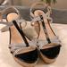 Kate Spade Shoes | New Kate Spade Black & White Striped Wedges | Color: Black/White | Size: 9