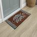 Mohawk Home Nine to Wine Non-Slip Indoor Door Mat Metal | 40 H x 24 W x 0.41 D in | Wayfair ZW119 A400 024040 KC