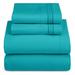 Eider & Ivory™ Henton Sheet Set Rayon from Bamboo/Rayon in Green/Blue | Twin | Wayfair B25ACA884DE146B890E00EEBA5C14921