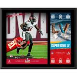 Chris Godwin Tampa Bay Buccaneers 12" x 15" Super Bowl LV Champions Sublimated Plaque with Replica Ticket