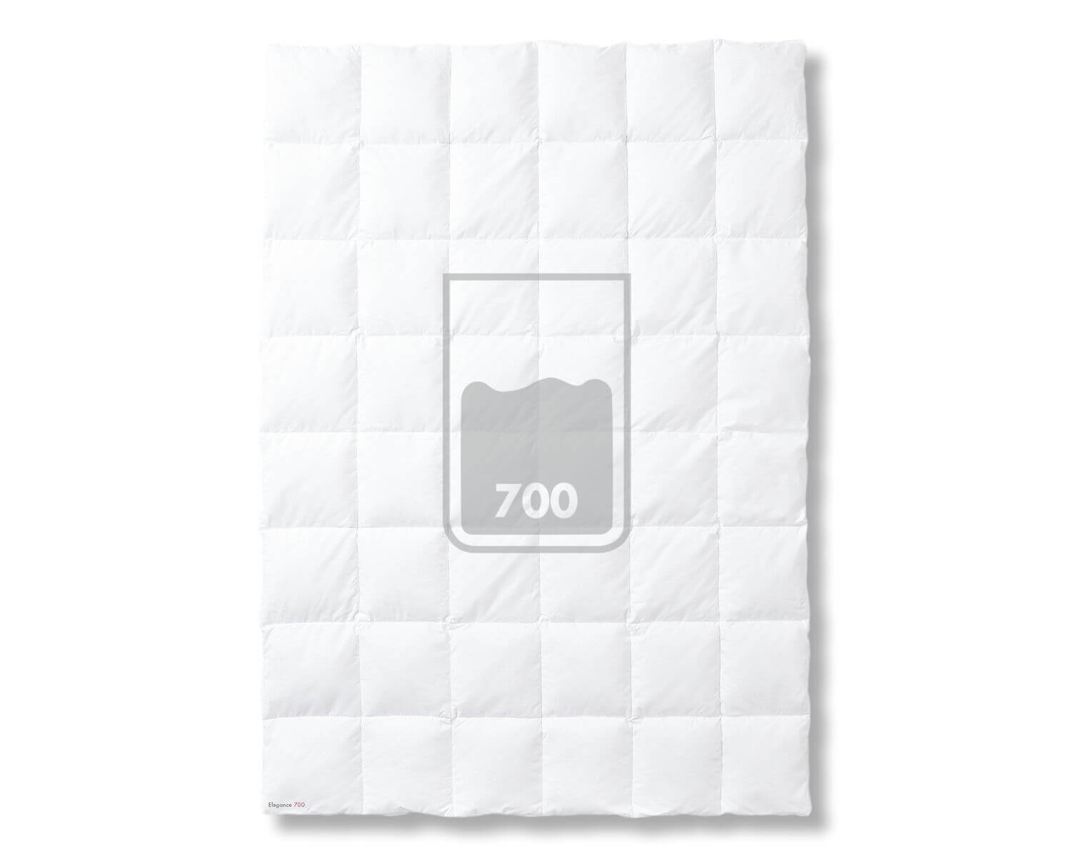 Kauffmann »Elegance 700« Daunendecke Warm / 155x200 cm / Füllgewicht 700 g