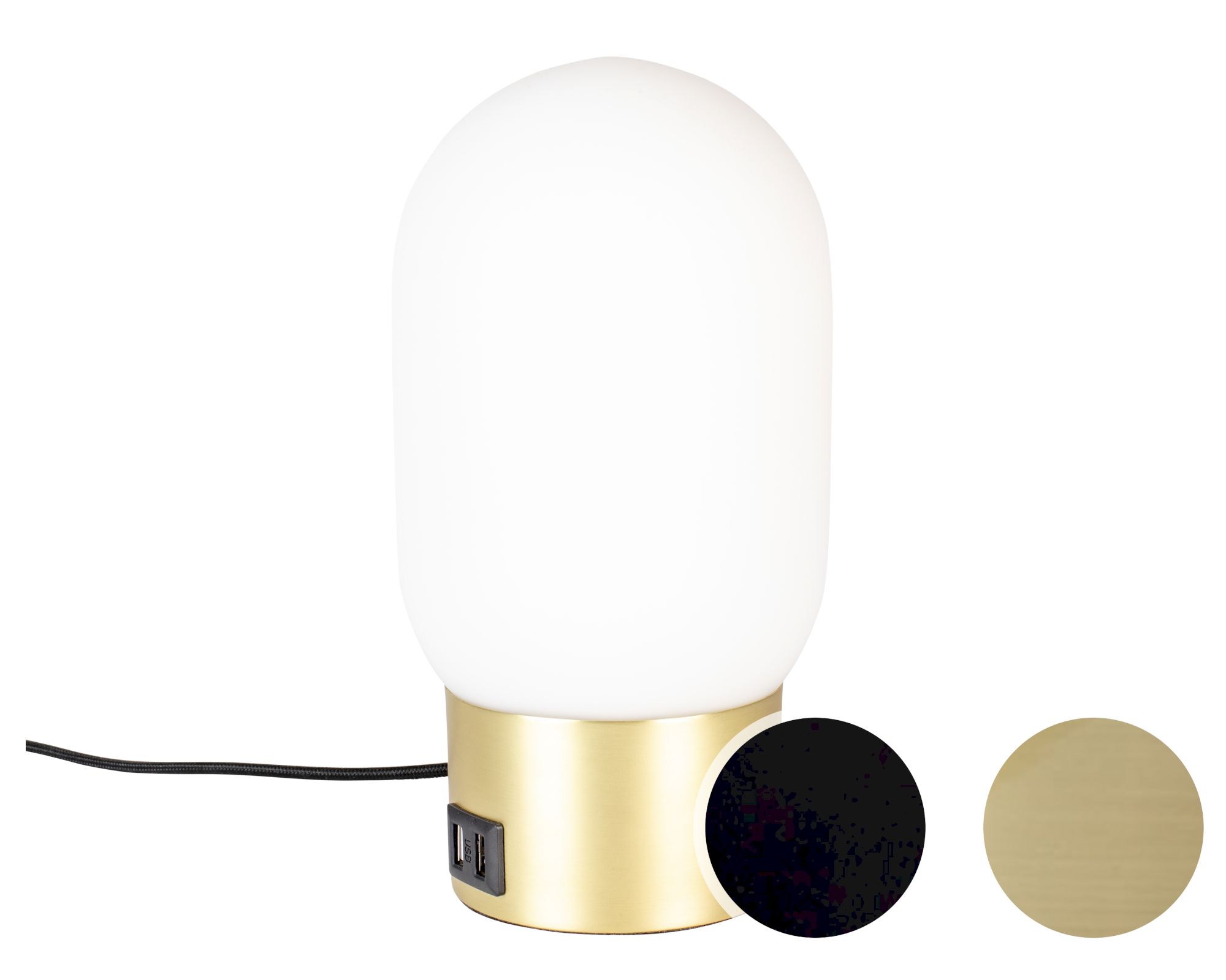 Zuiver »Urban Charger« Tischlampe Schwarz Image